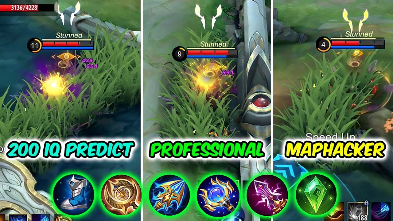 SELENA GrandFlame NGECHEAT !! MAPHACK berkali-kali ANJAY HAHAHA - Mobile Legends