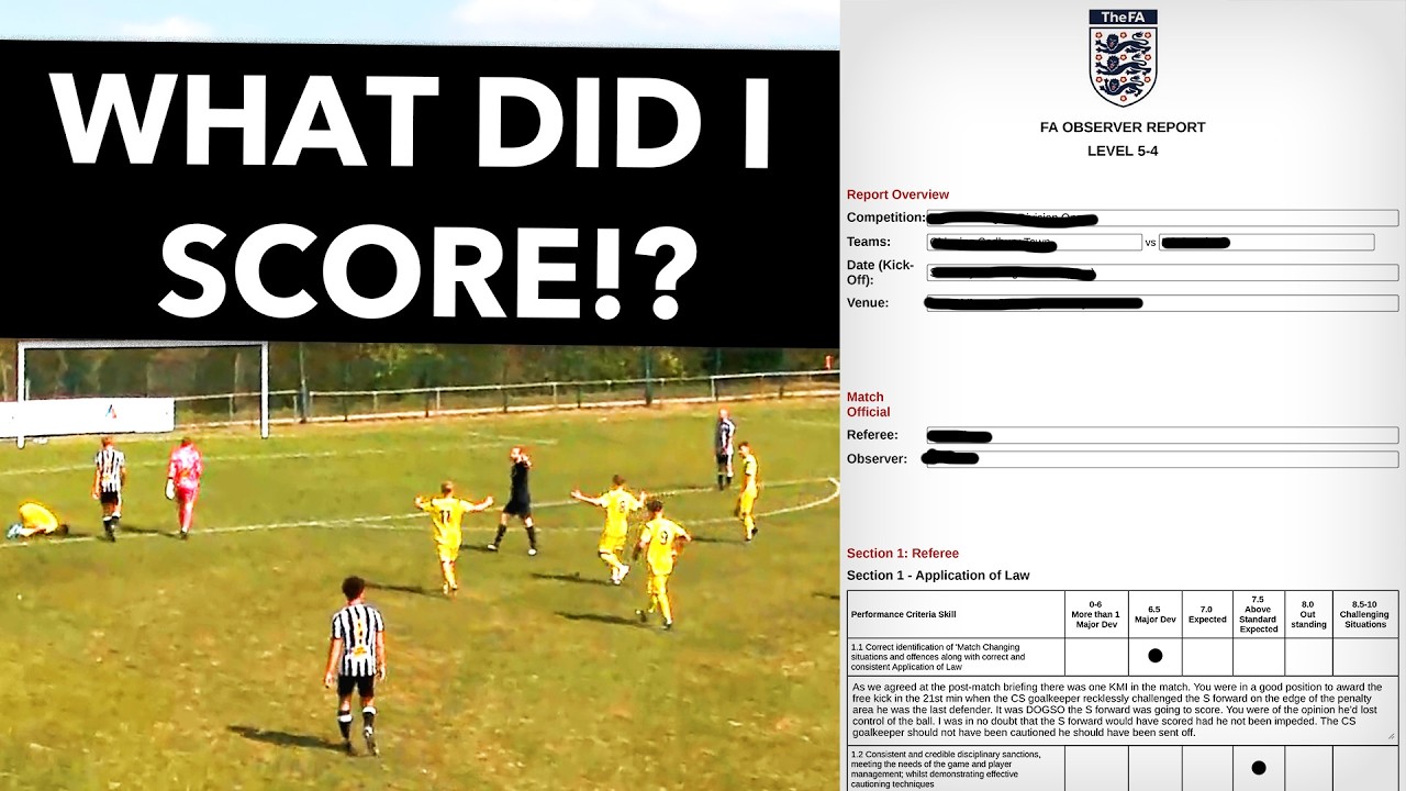 What Really Happens in a Level 5-4 Referee Observation?