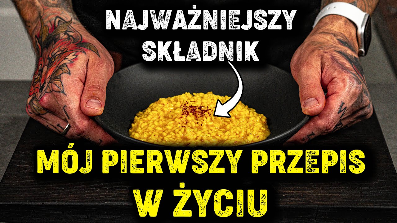 M&Oacute;J PIERWSZY PRZEPIS W ŻYCIU - Risotto Milanese - Foxx Gotuje