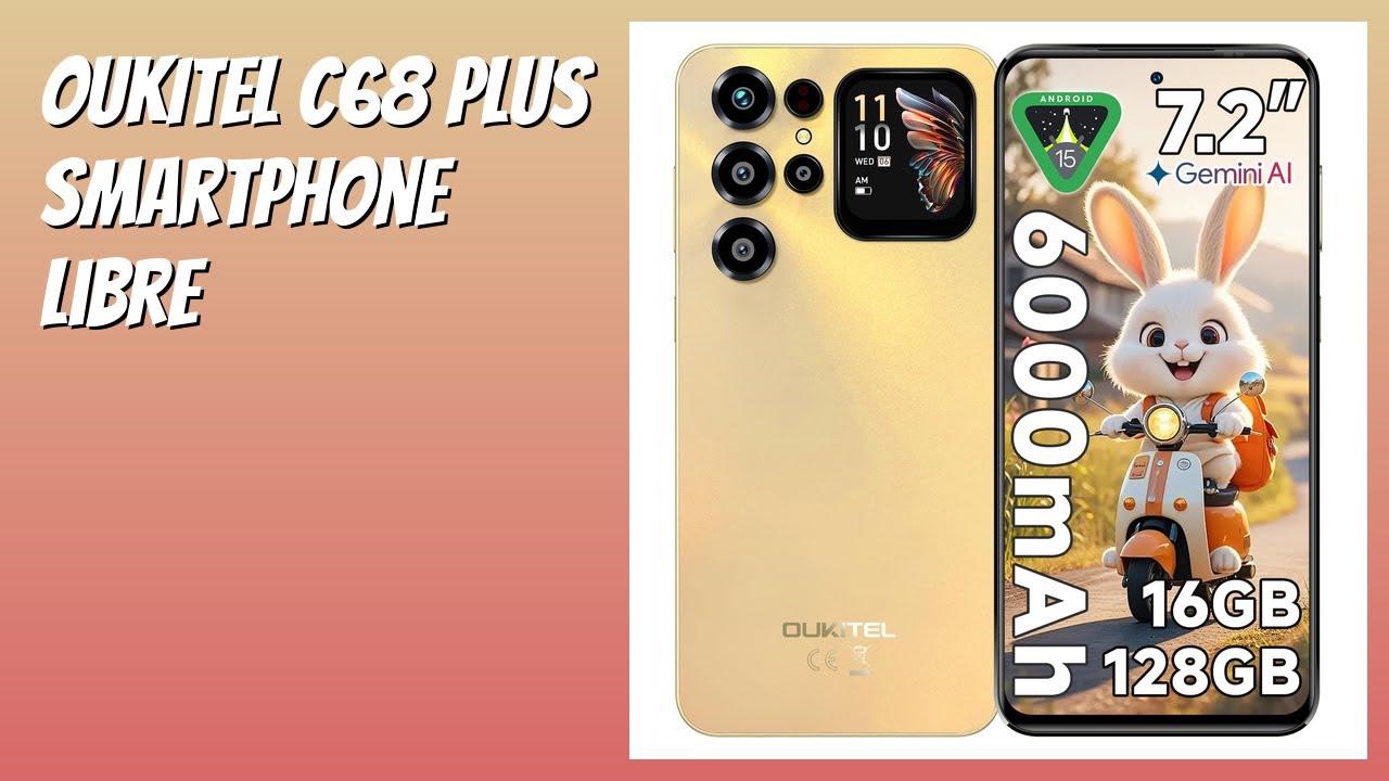 RESEÑA (2026) : OUKITEL C68 Plus Smartphone Libre. DETALLES