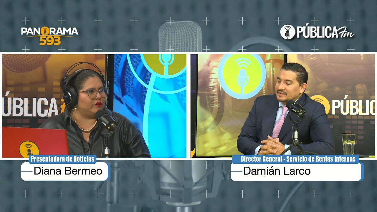 #PANORAMA593🎙️| Dami&aacute;n Larco - Director General del Servicio de Rentas Internas