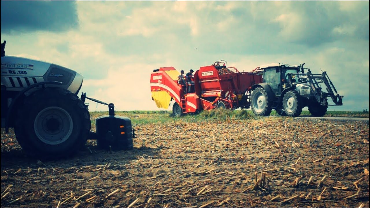 Kopanie Ziemniaków 2018 | 2x LAMBORGHINI & GRIMME SE 140 | TheAgriPL
