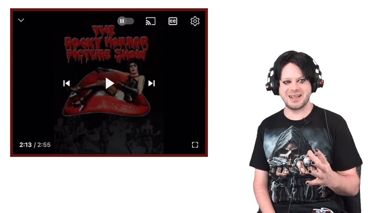 TENOR REACTS TO TIM CURRY - I'M GOING HOME