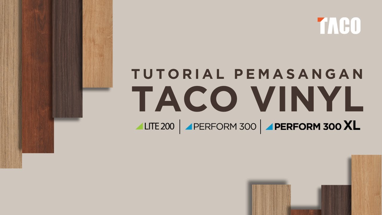 Tutorial Pemasangan Vinyl TACO: Perform 200, Perform 300 & Perform 300 XL