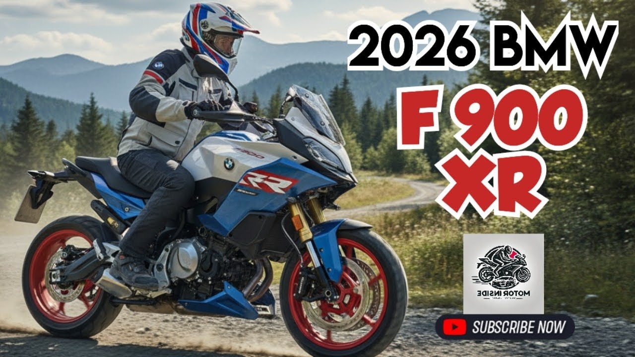 Первый взгляд на BMW F 900 XR 2026 года – идеальный спортивно-туристический мотоцикл! #мотоцикл #...
