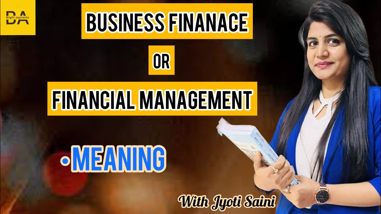 What Is Financial Management In Hindi ? | Business Finance | Meaning | UGC - NET | CLASS 11-12 |