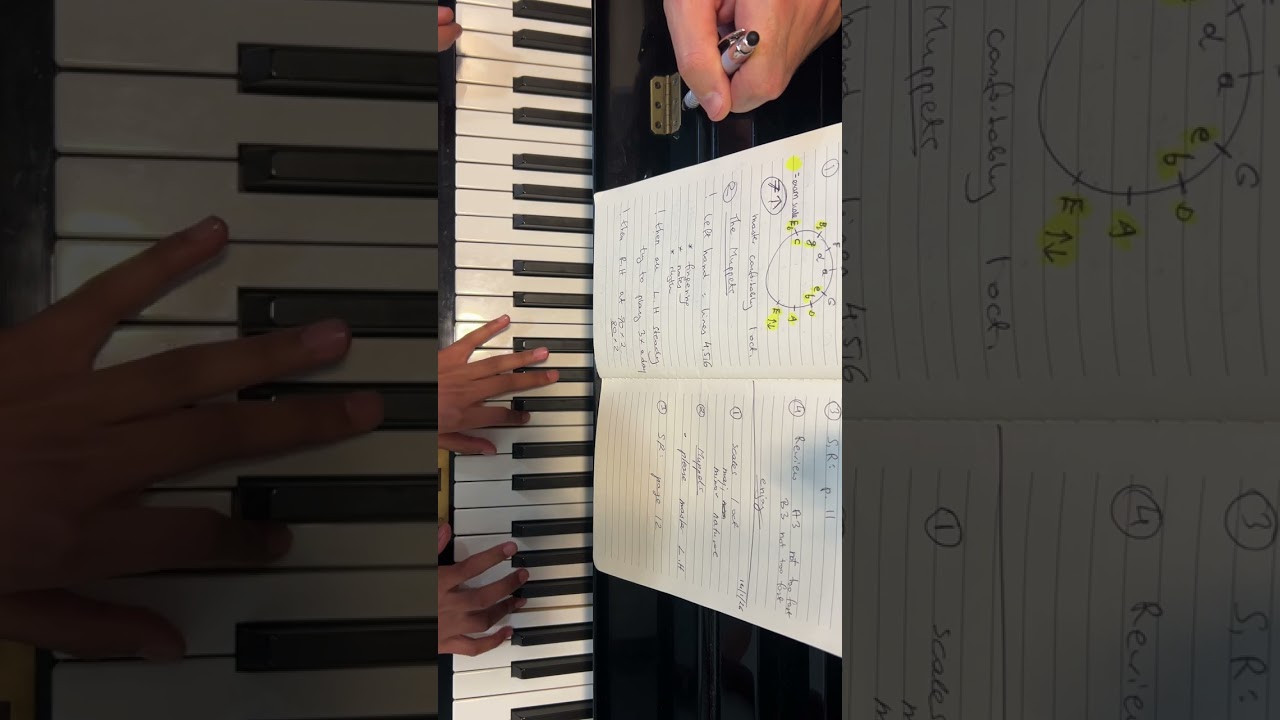 Building harmonic minor scales grade 3