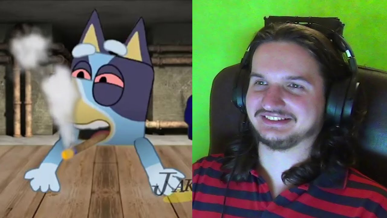 WRZ100 reacts to Youtube Poop Collab - Bluey's Ultimate Misadventure Through Life-Threatening Games