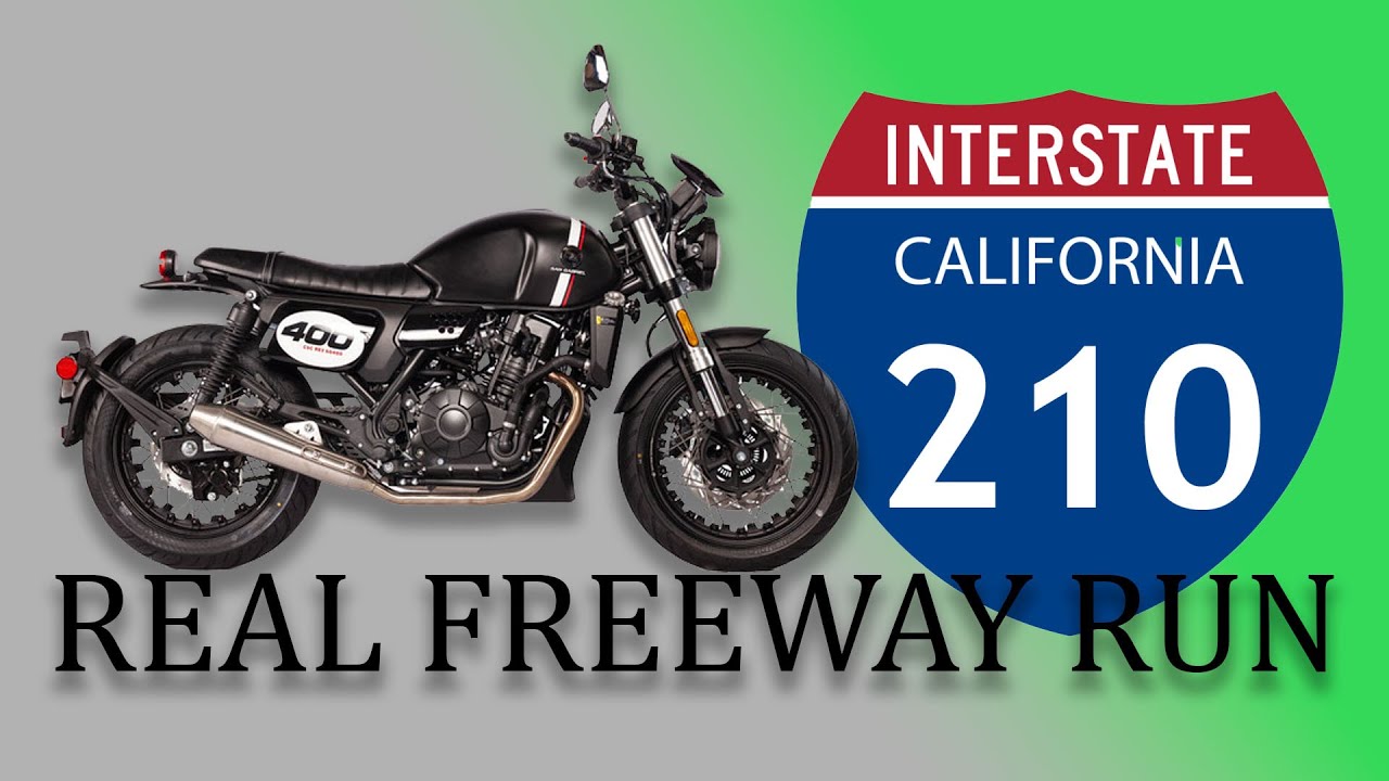 CSC SG 400 | RUSI 400 | CYCLONE RE3 | ON THE FREEWAY AND HIGHWAY