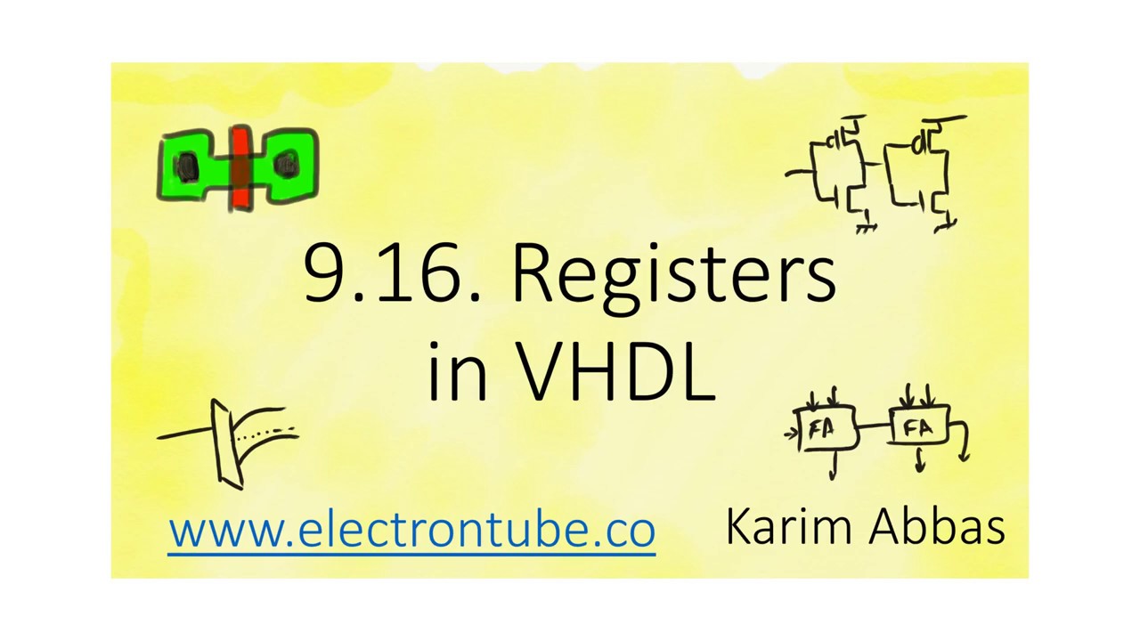 9.16. Registers in VHDL