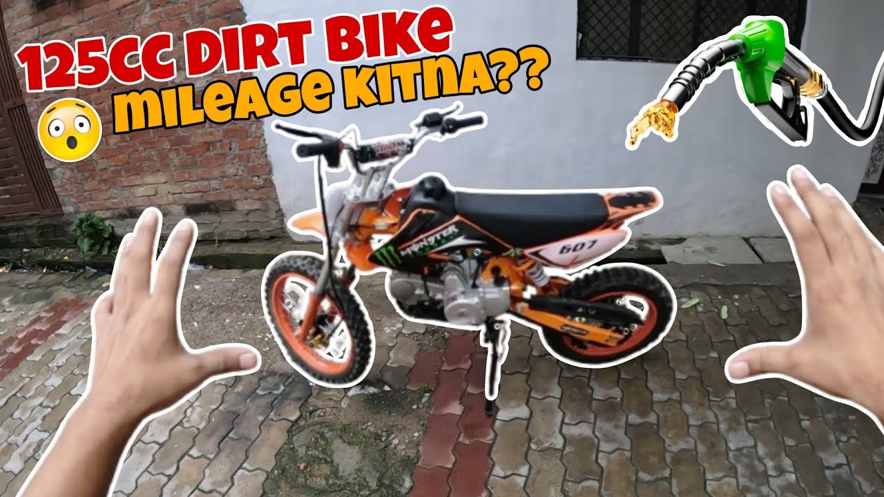 125cc Dirt Bike Mileage TEST – Petrol Khata Hai Ya Chalta Hai? 😱‎⁨@EDGEAUTO