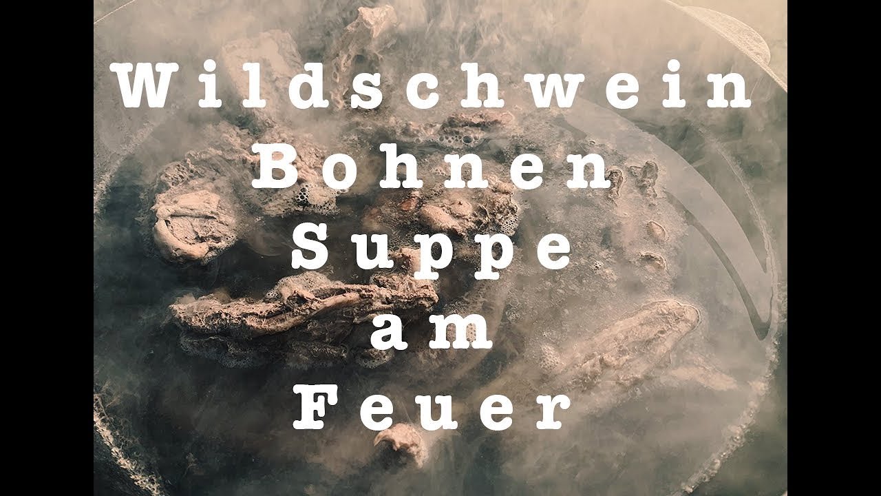 Kochen am Feuer | Wildschein | Bohnen | Rezept | В КАЗАНЕ НА КОСТРЕ