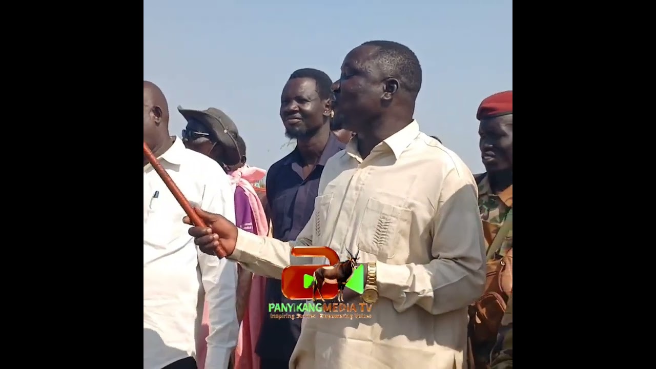 Speech of Hon. James obur Aywok in Tonga payam 