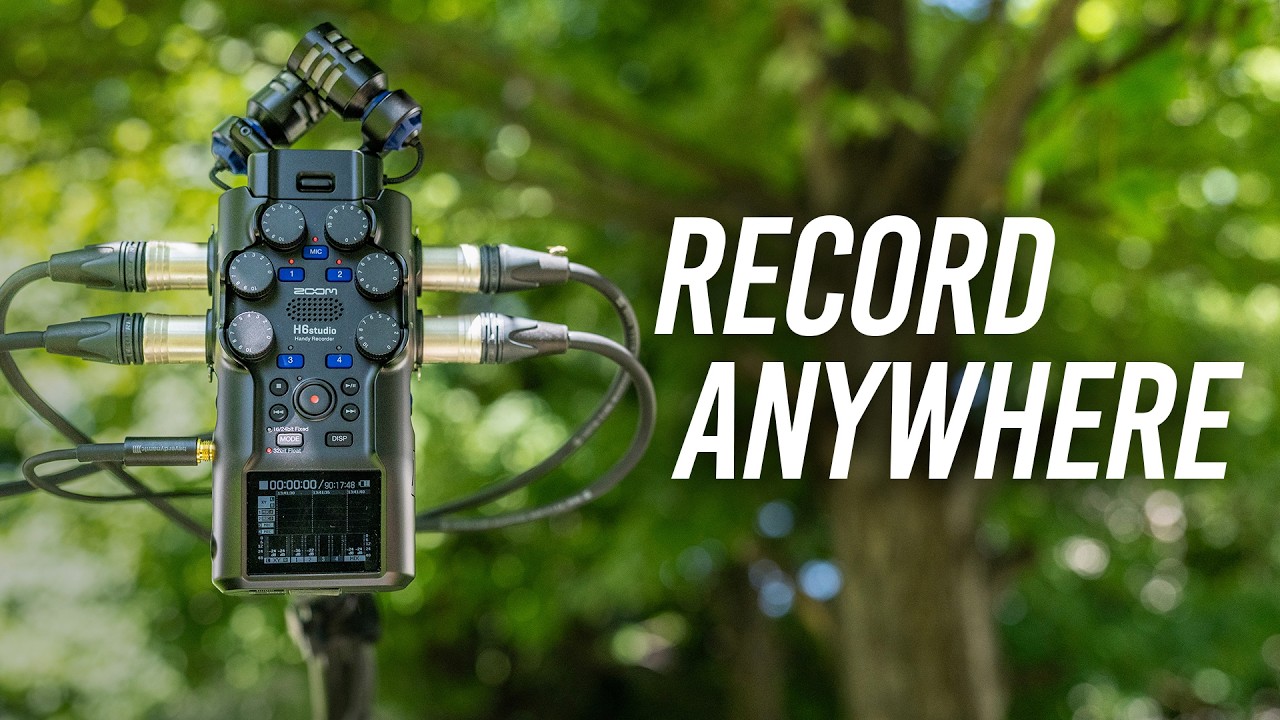Zoom H6studio: Тест звука в помещении и на улице