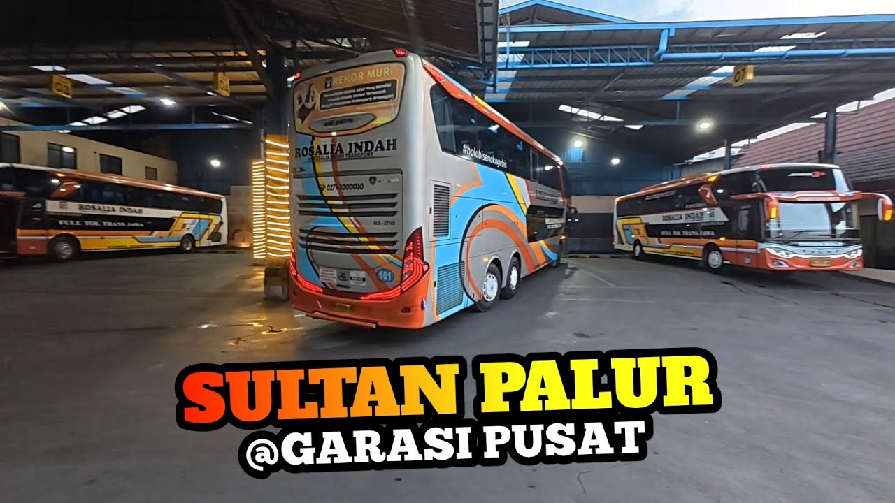 ROSALIA INDAH - Suasana Sore Di Garasi Pusat Rosalia Indah Palur