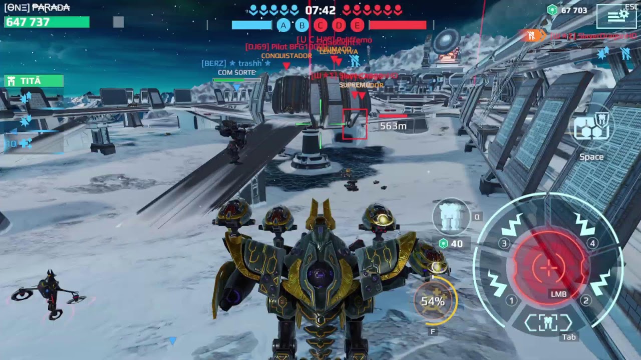 Transmissão ao vivo de ༺ Ƥ Λ Ɍ Λ Ɖ Λ ༻ War Robots - meta bots