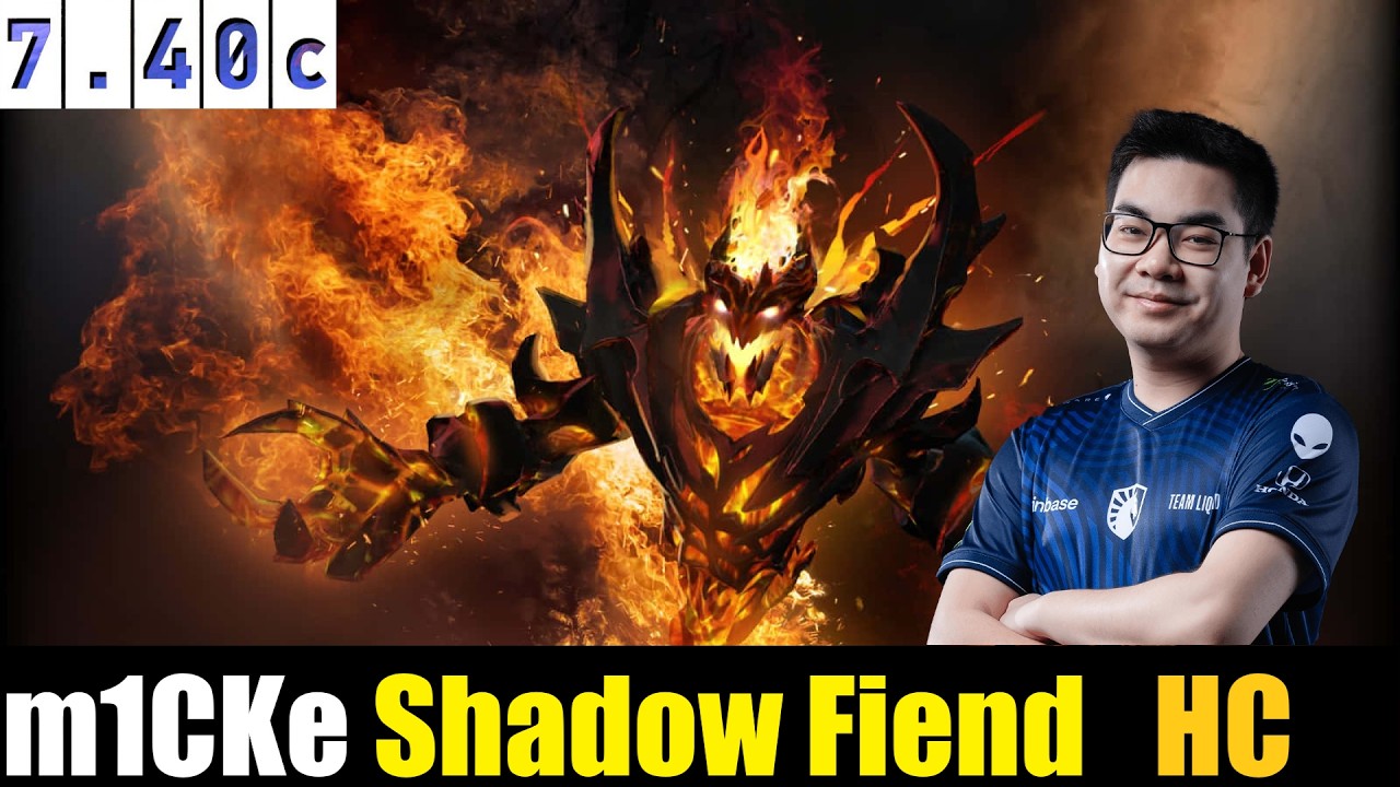 🤯miCKe [Shadow Fiend] CARRY 7.40C - DOTA 2 HIGHEST MMR MATCH#dota2  #dota2gameplay