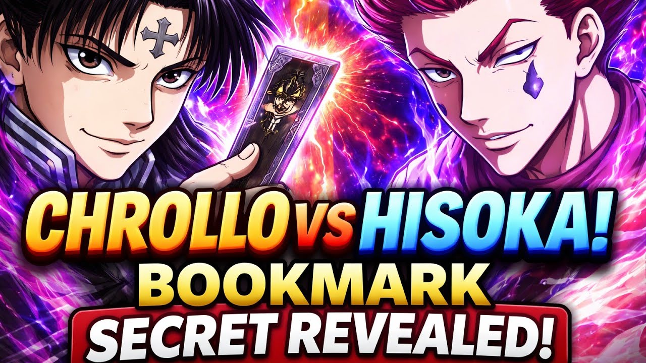 Chrollo VS Hisoka?! Double Face Bookmark Secret Revealed | Hunter x Hunter Manga