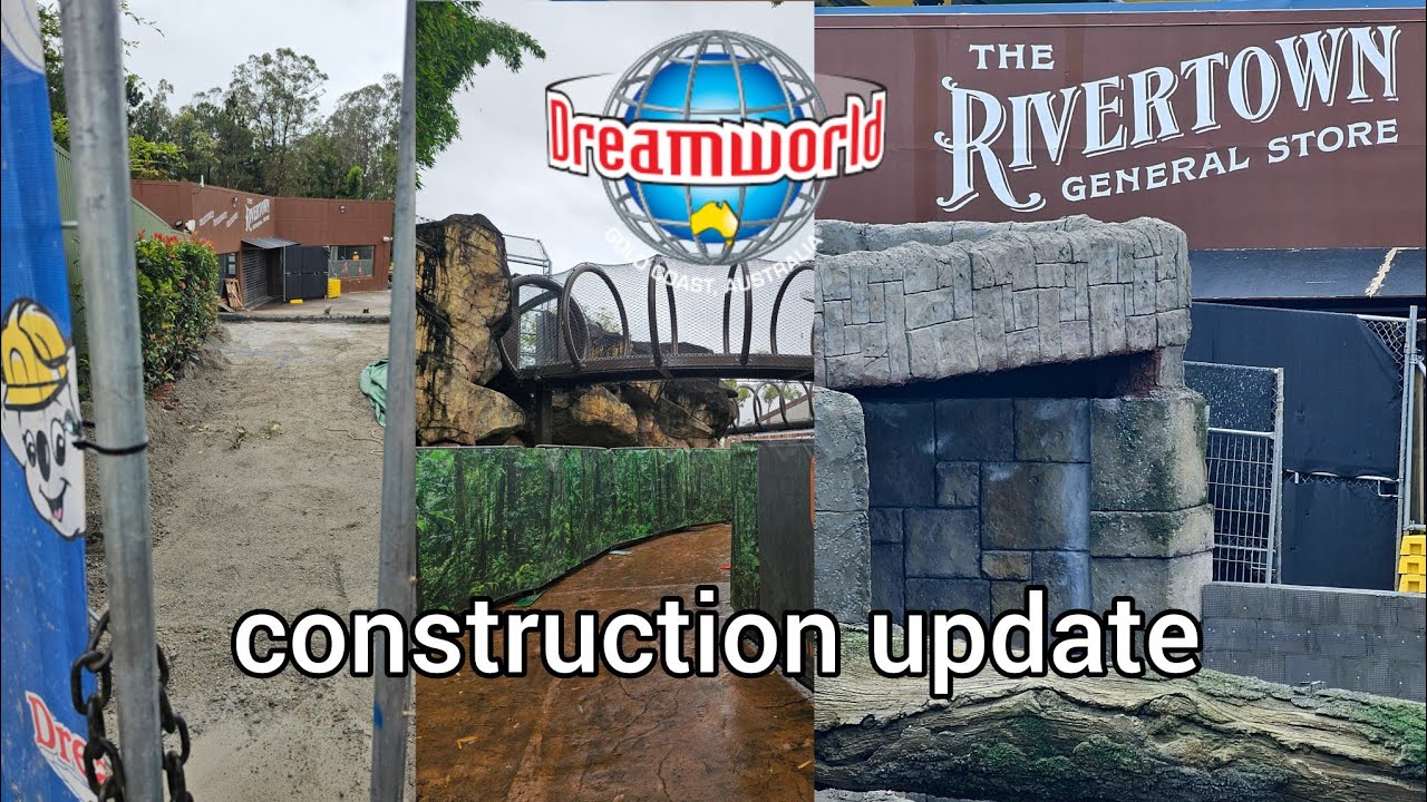 Dreamworld Rivertown construction update.