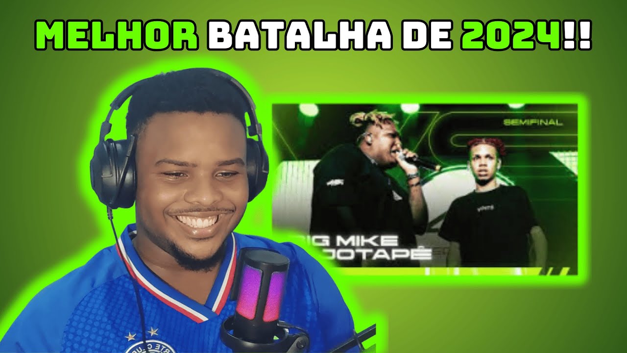 BIG MIKE VS JOTAPÊ | SEMIFINAL - PLAYOFFS | #FMSBRASIL2024 | URBAN BR | REACT PAULO