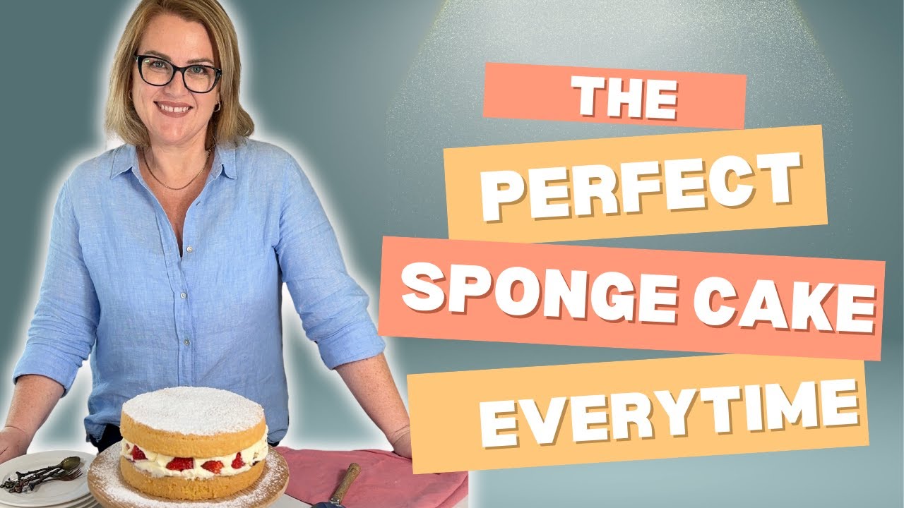 No Fail Sponge Cake Recipe | Just A Mum's Kitchen