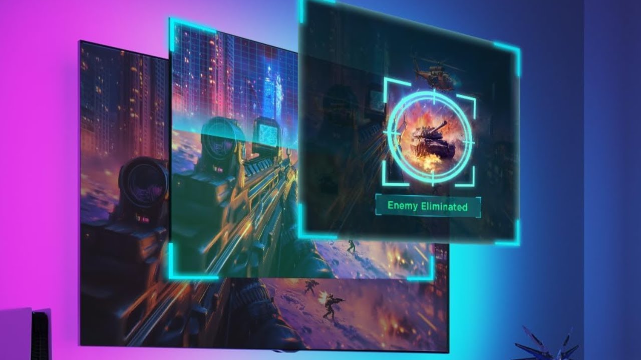 Govee HDMI 2.1 Sync Box 2 for 8K TV Backlighting 🎮 | AI Sync with RGBIC LED Lights for Large TVs!