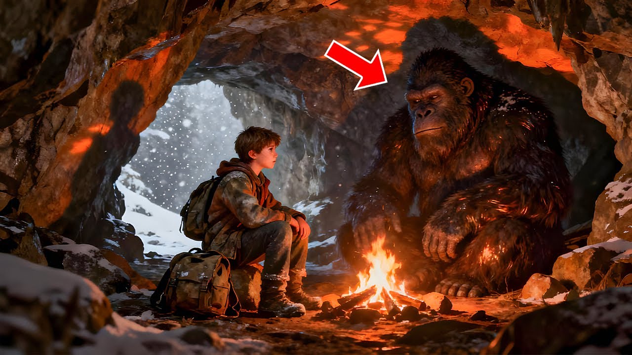 Mountain Boy Found a Cave During The Storm - Then Met Bigfoot Living Inside