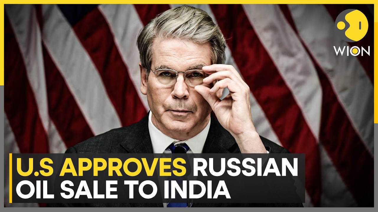 Bessent: We May Unsanction Other Russian Oil | WION BREAKING