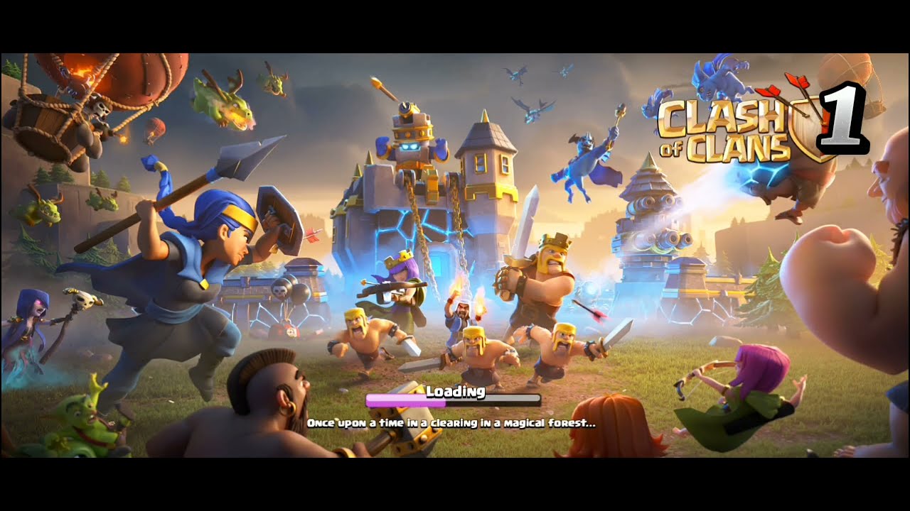 clash of clans 0 Koʻtaramiz 1qism Boshlanishi