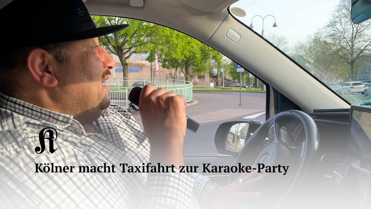 Karaoke und Discobeleuchtung: Kölner betreibt Party-Taxi