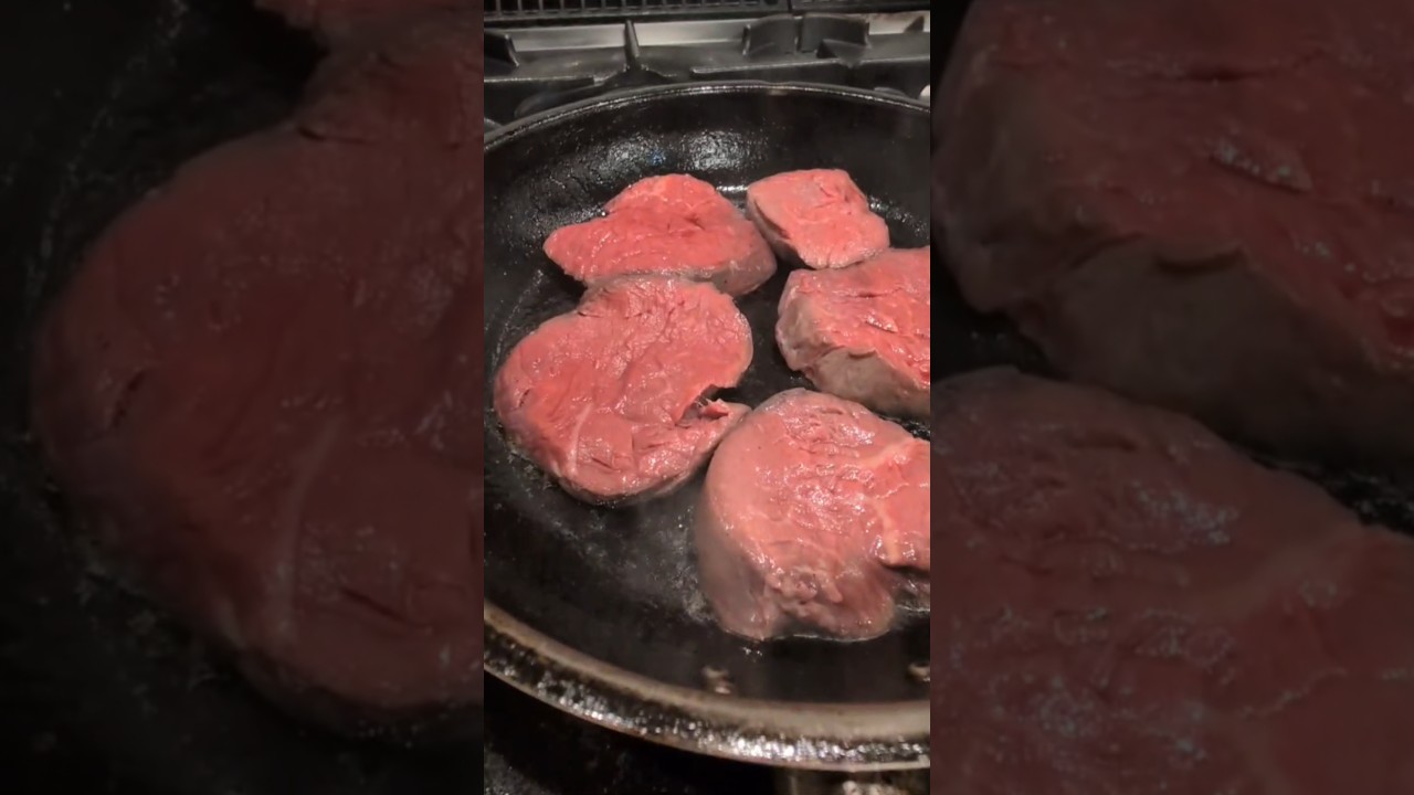 Sizzling Pan-Seared Veal Loin | Vitela Perfeitamente Selada 