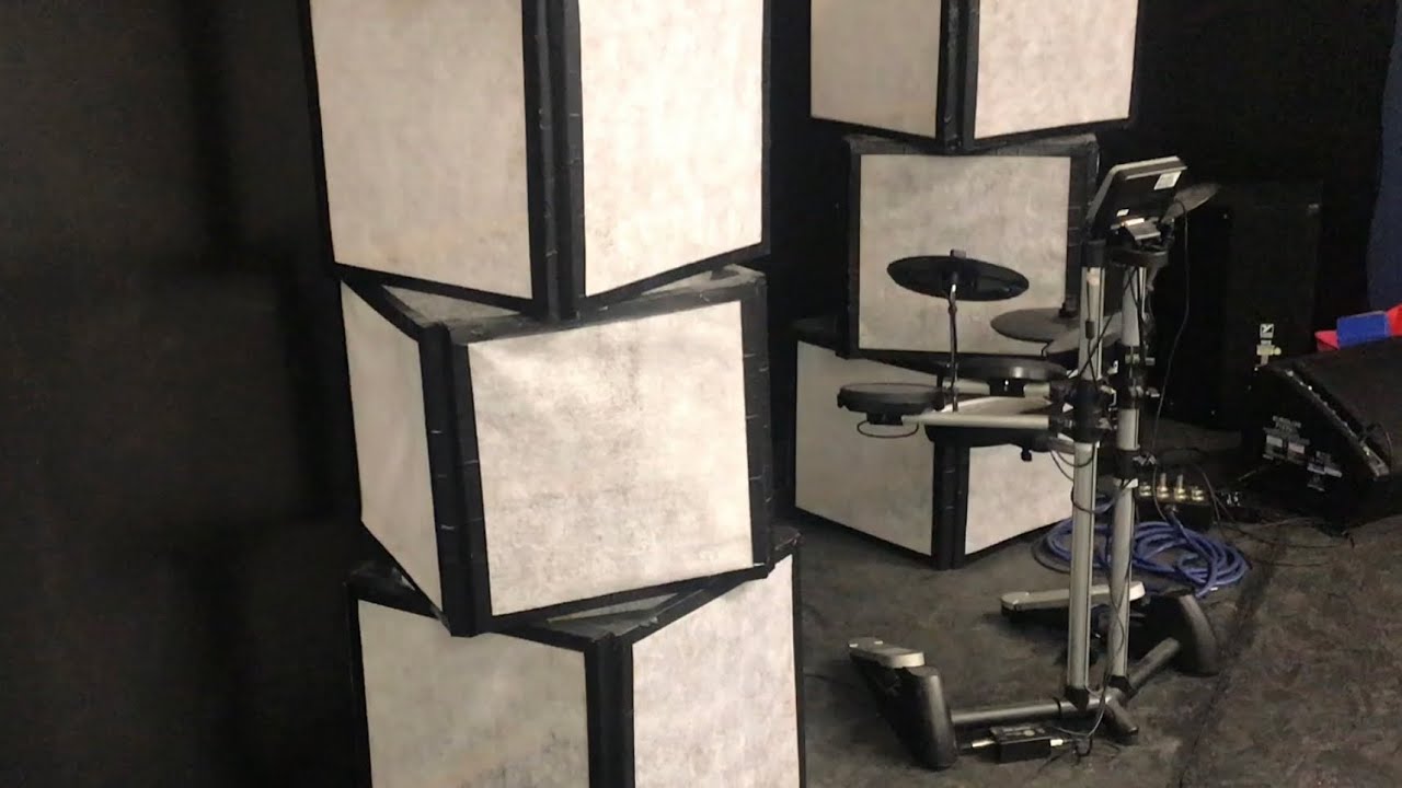 LOW-COST dynamic stage lights (use furnace filters)