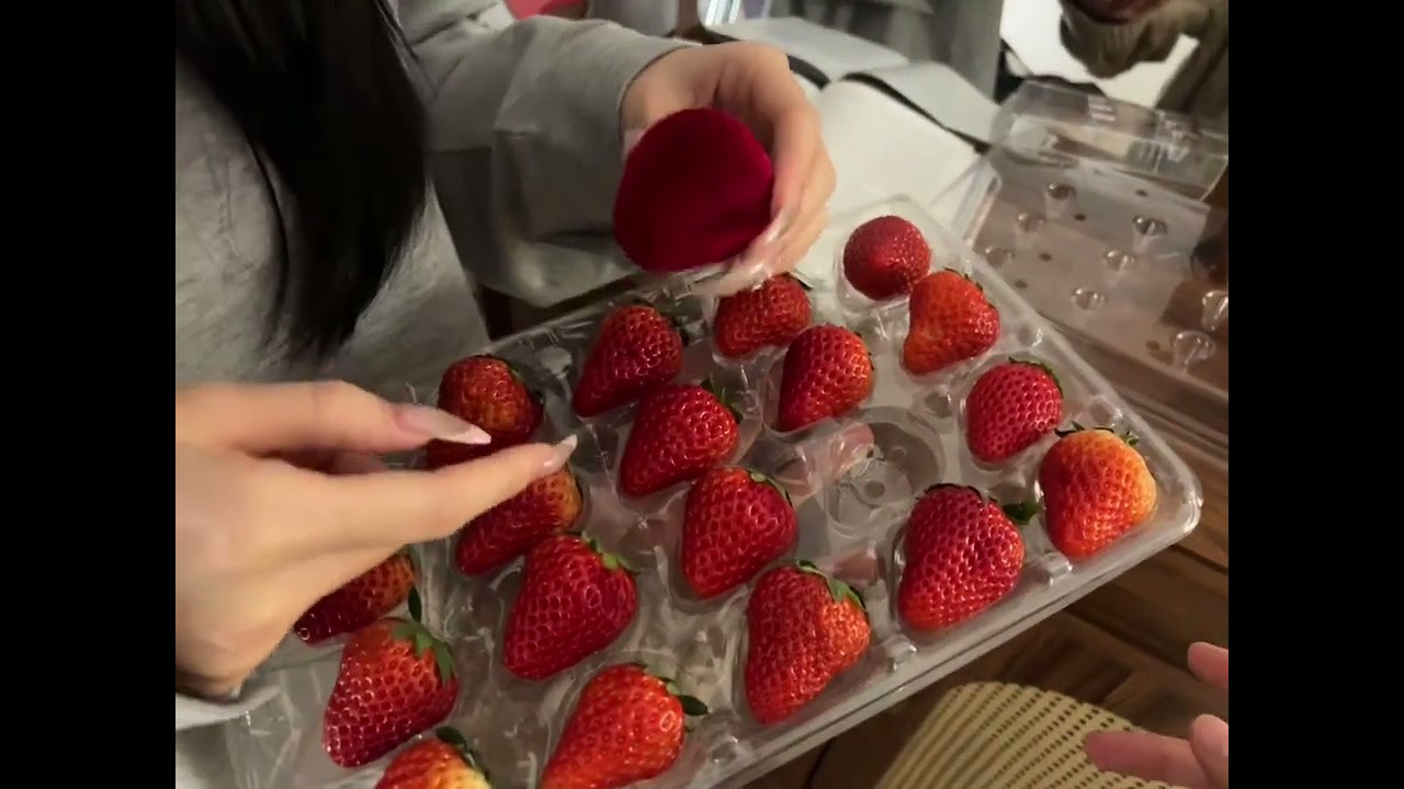 Received a surprise of an inedible strawberry