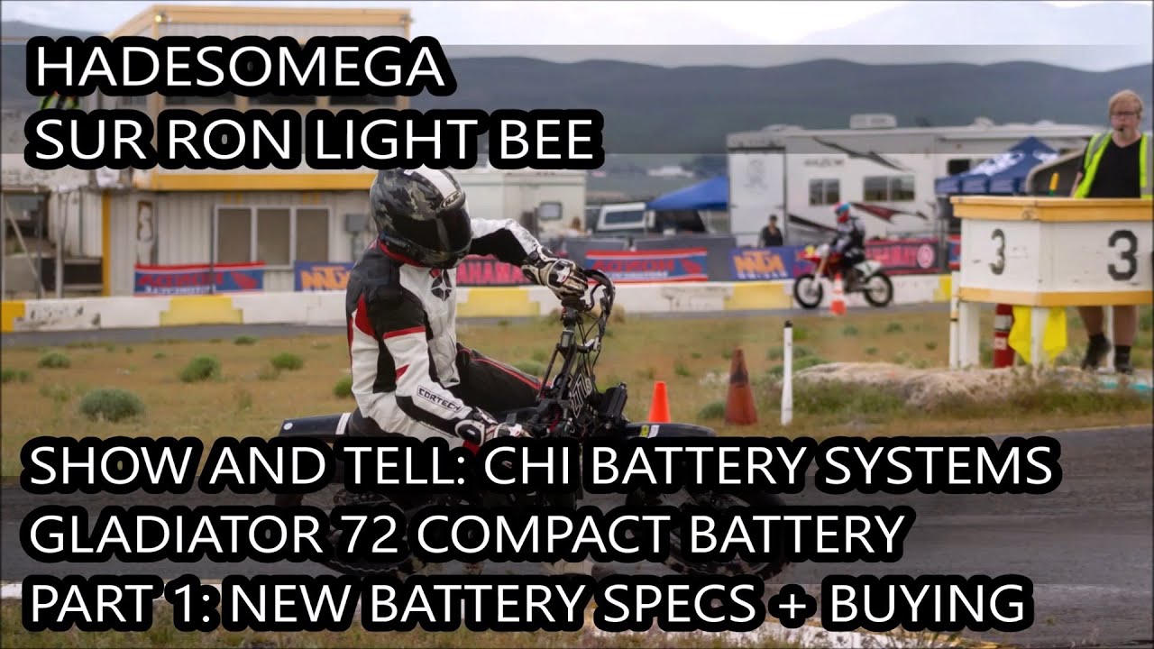 Show and Tell: Chi Battery Systems Gladiator 72 Compact Part 1: New Battery Specs + Buying