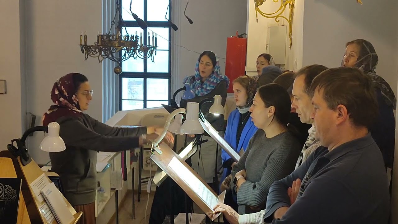 Просительная ектения муз.Лапаева