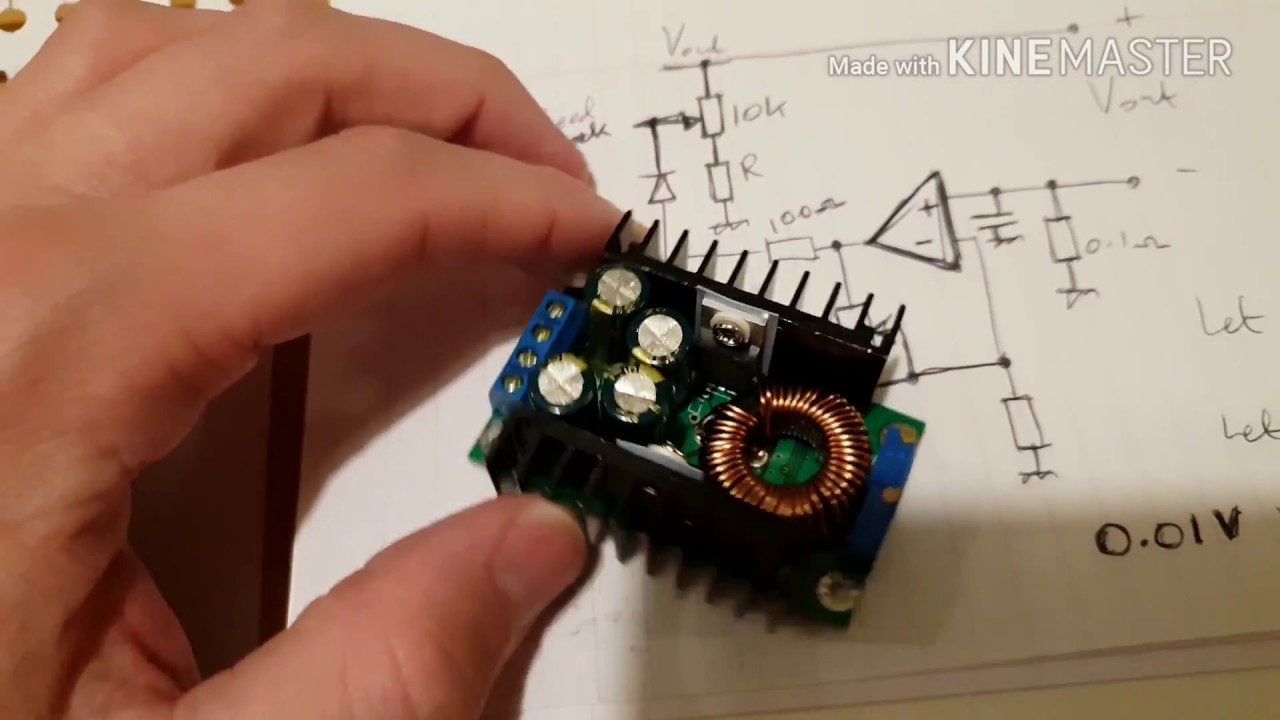XL4016 Buck Converter Reverse Engineering & Repair