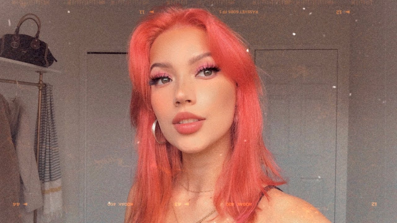 как покрасить волосы в розовый цвет дома! шаг за шагом с Ion Flamingo