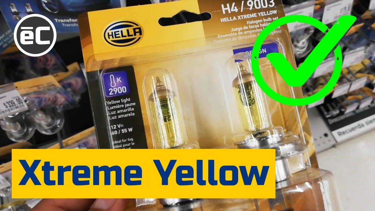 Hella Xtreme Yellow H4 9003 Porque deberías considerarlas