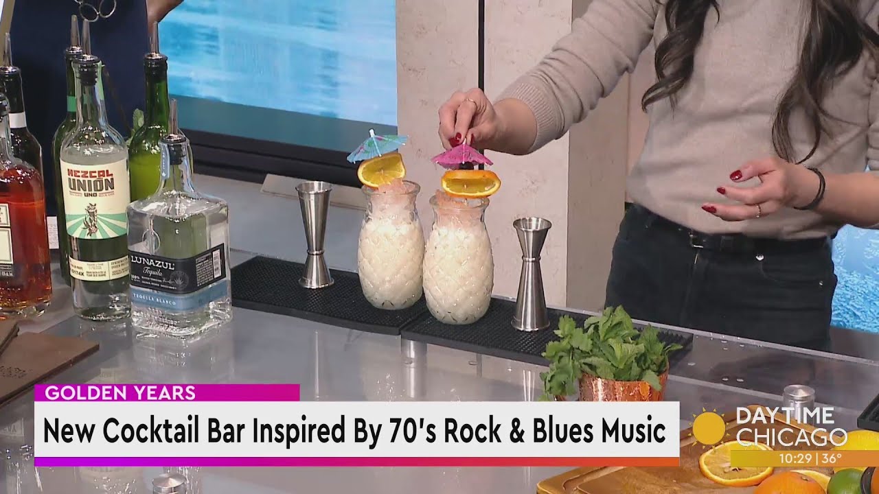 Golden Years: New Cocktail Bar Inspired By 70's Rock & Blues Music