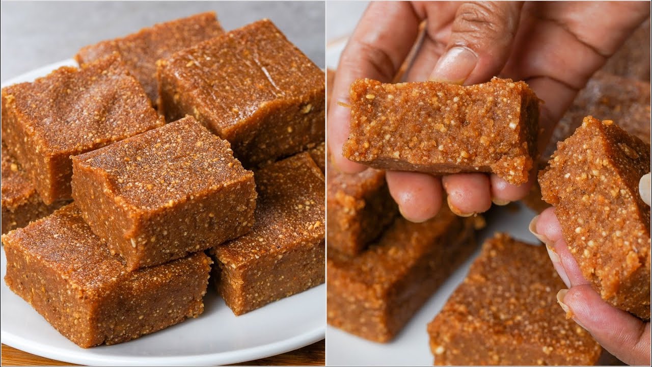 With Rice You Can Make This Delicious Halwa Barfi | Homemade Rice Barfi Sweets | Rice Halwa Sweets