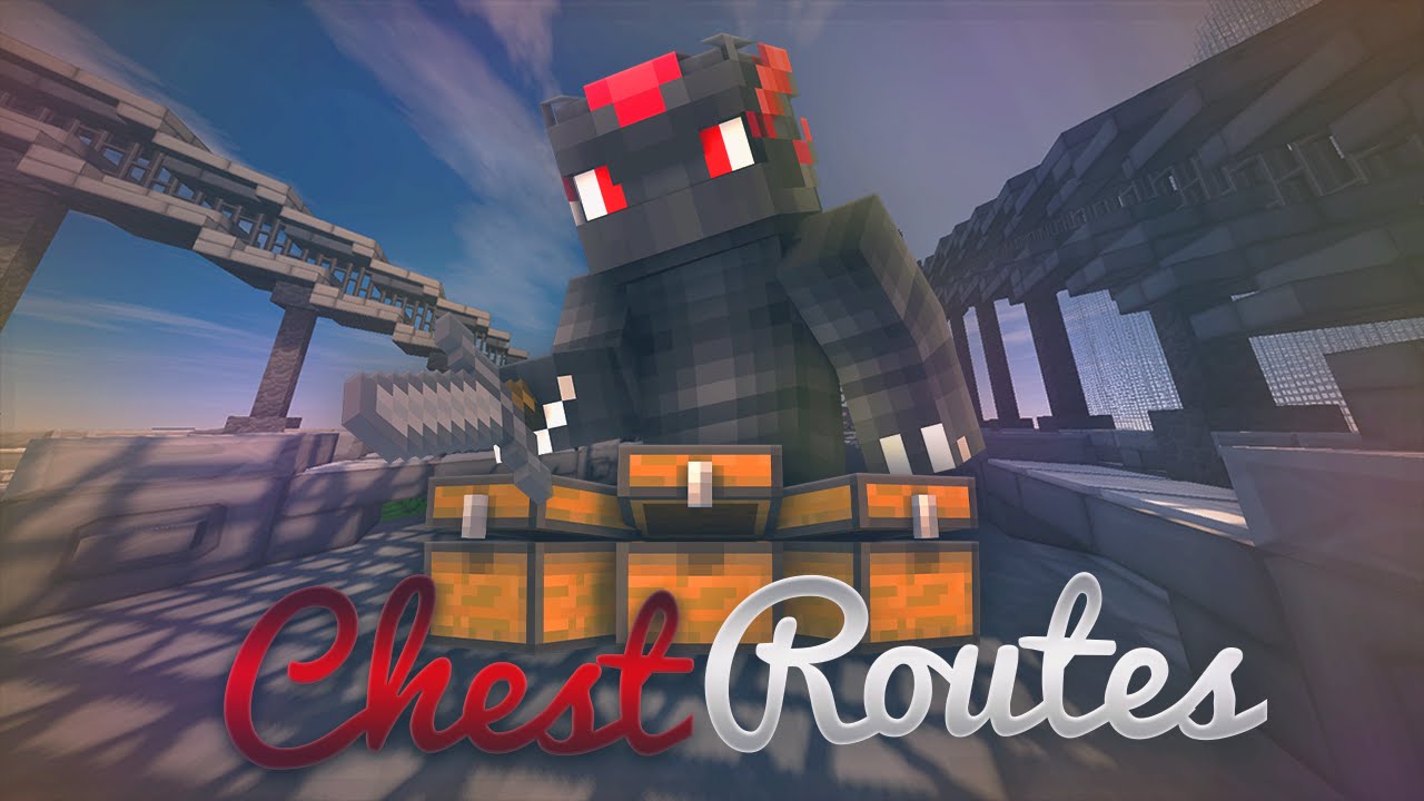 Minecraft SG Chest Routes #2 - Condas OP Route & Secret T2!