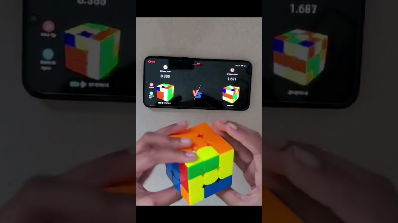 Qiyi Smart Cube 1v1 Race