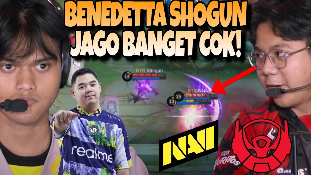 BENEDETTA SHOGUN LEBIH JAGO DARI BANANA ?!! NAVI VS BIGETRON MATCH 2 - MPL S16