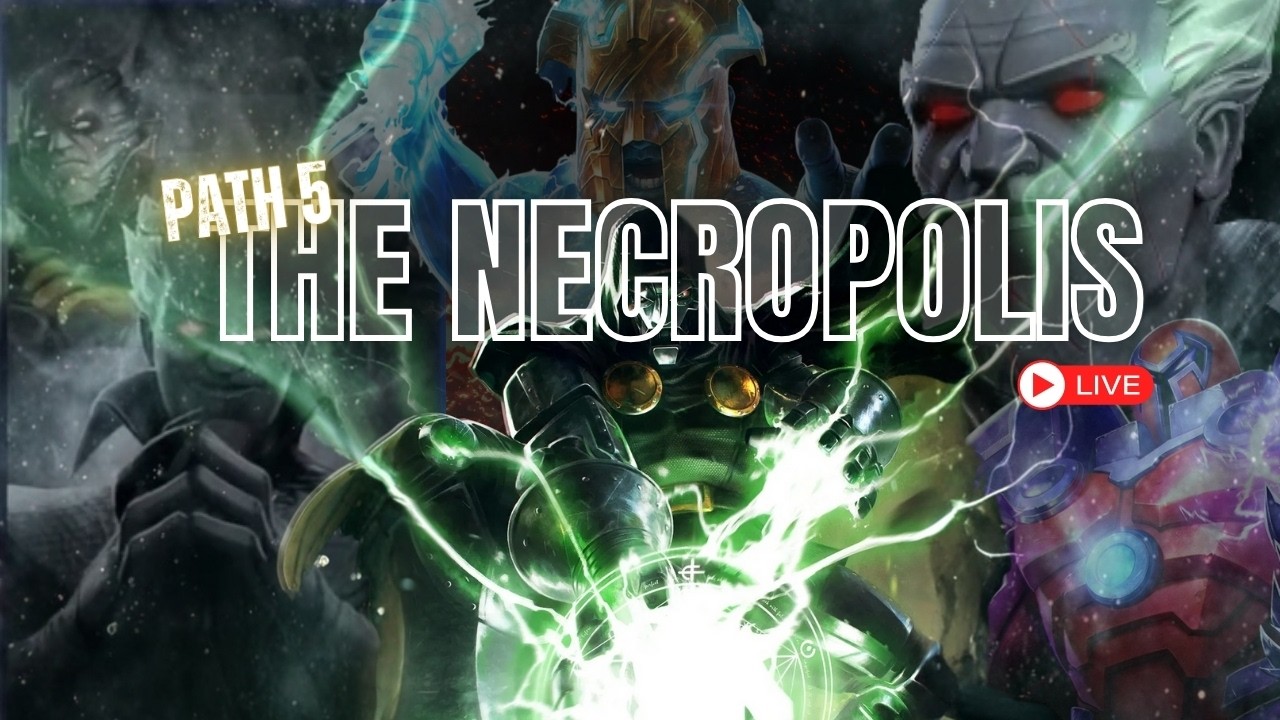 The Necropolis Path #5!! Jubilee to Elsa!! Last day of Twitch drops!! Marvel contest of champion!