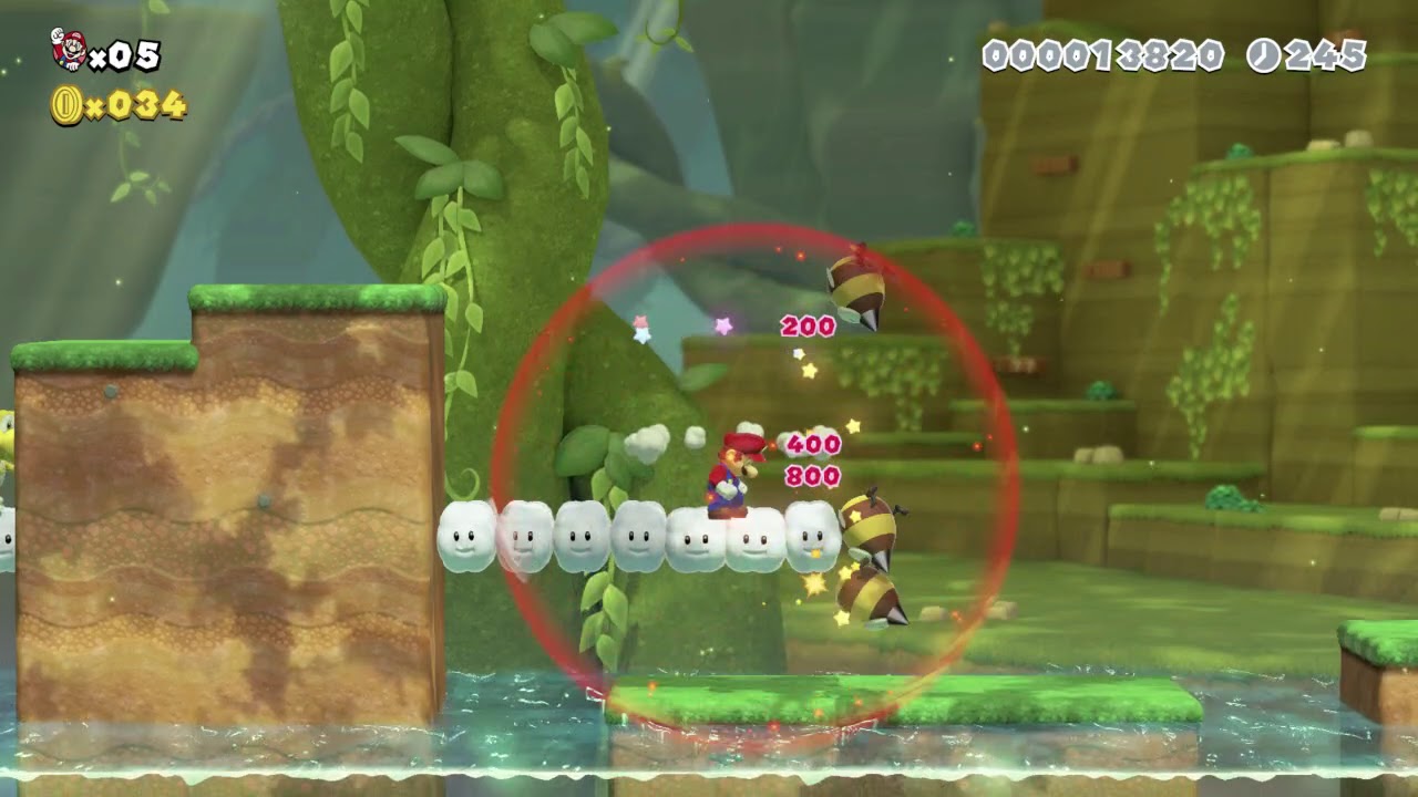 Super Mario Maker 2 &ndash; Level 65: Red POW Block on the Move - Walkthrough