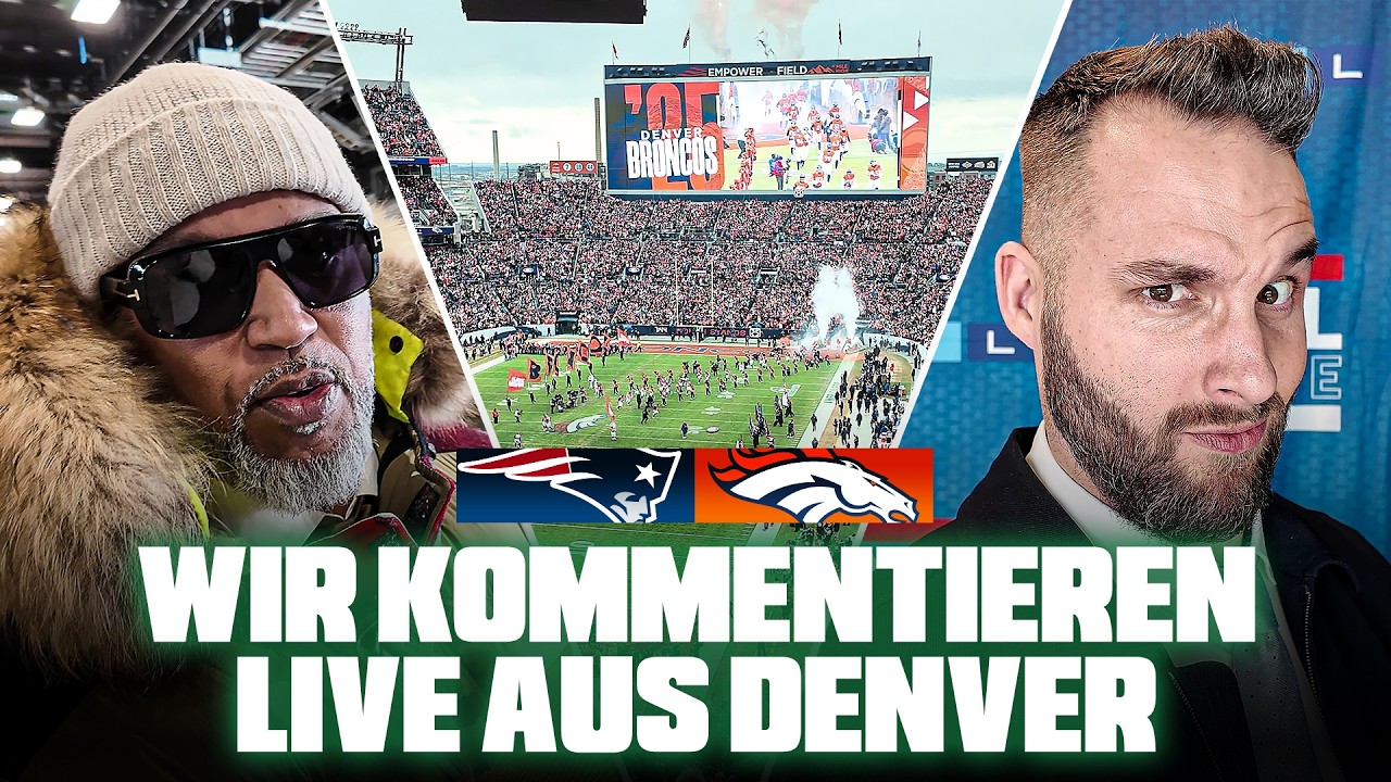 WIR KOMMENTIEREN LIVE DAS AFC CHAMPIONSHIP GAME IN DENVER!