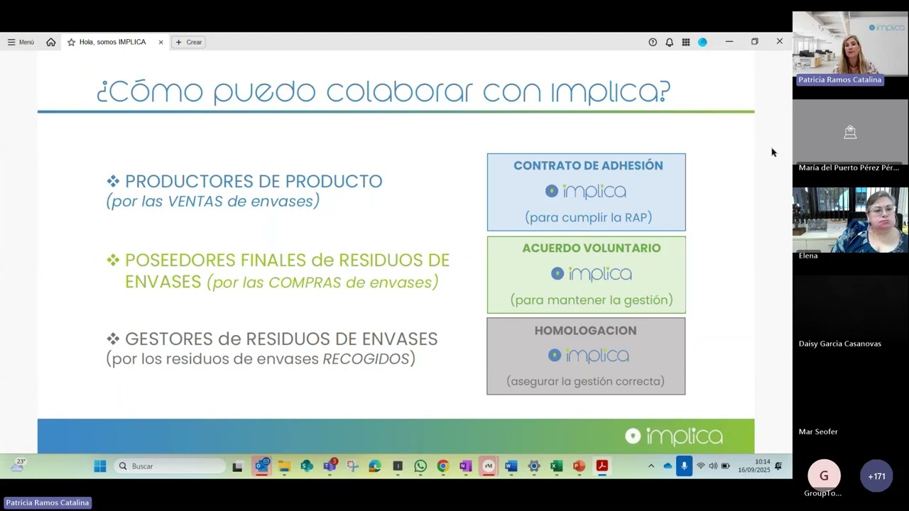 IMPLICA  WEBINAR POSEEDOR FINAL DE RESIDUOS 16.09.2025