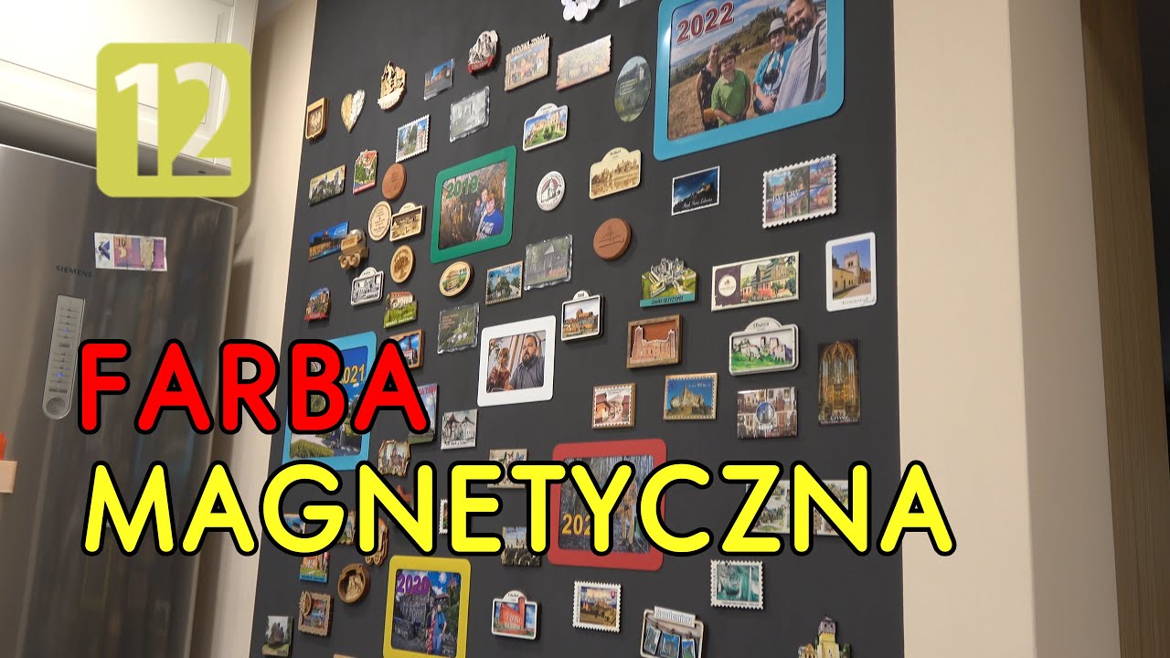 Farba magnetyczna, ściana magnetyczna. Tablicowa farba.