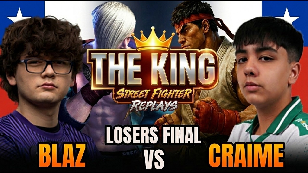 🔥 LOSERS  FINAL  ▰ BLAZ (Ed) vs CRAIME (Ryu)  ▰ Street Fighter 6 🔥