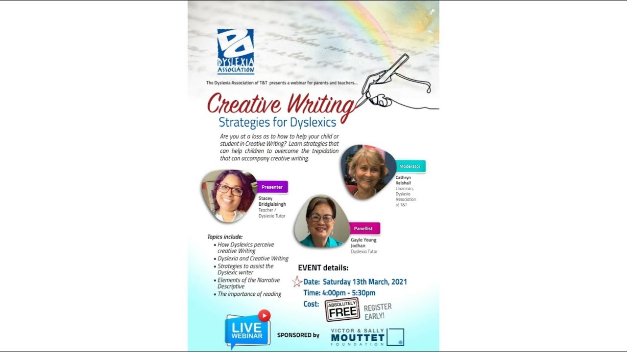 Creative Writing Strategies for Dyslexics Webinar